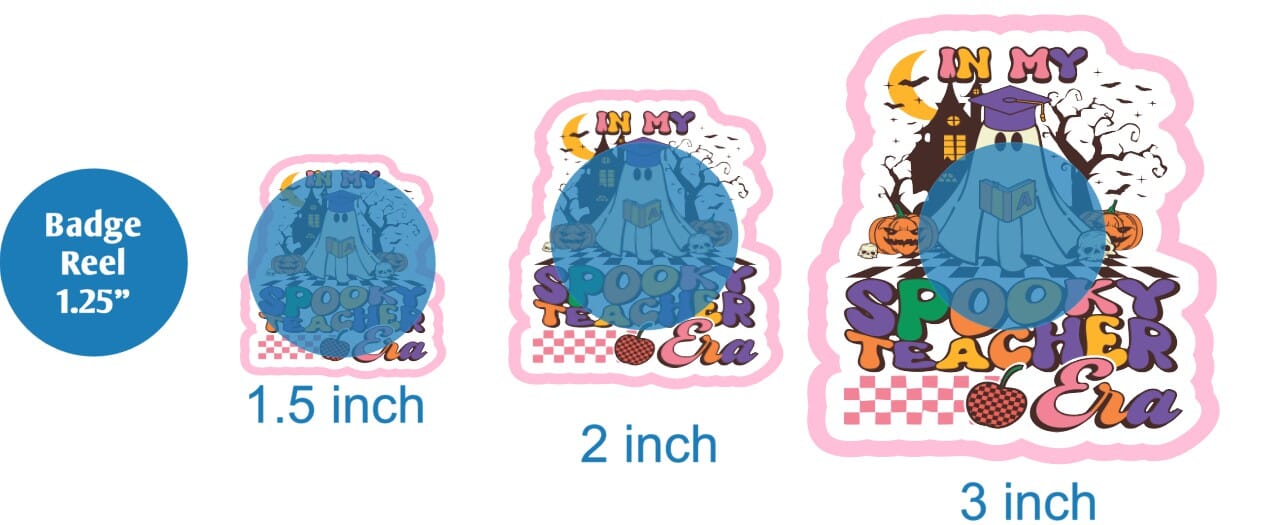 In My Spooky Teacher Era - DECAL AND ACRYLIC SHAPE #DA01328