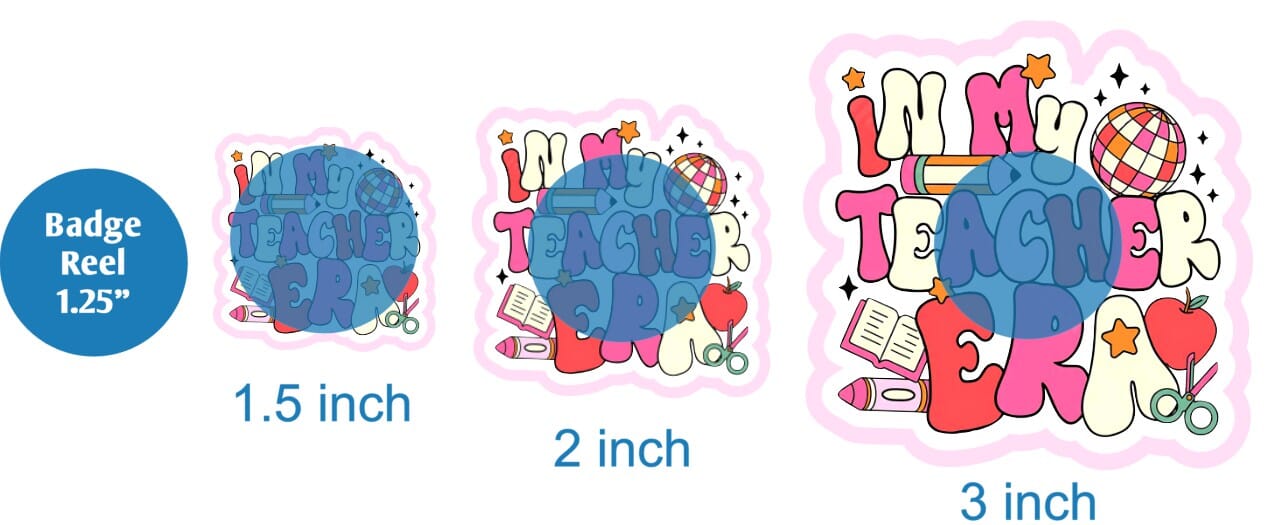 In My Teacher Era - DECAL AND ACRYLIC SHAPE #DA01327