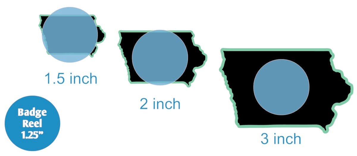 Iowa - Acrylic Shape #1778