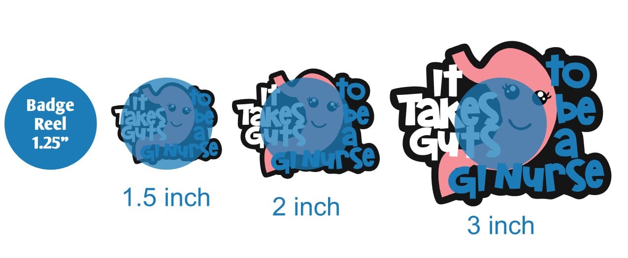 It Takes Guts - Acrylic Shape #1166