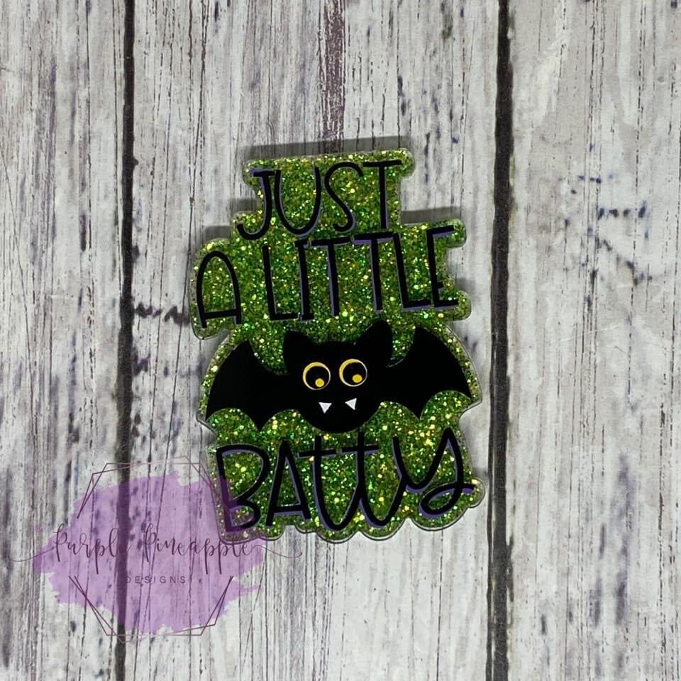 Just A Little Batty - Acrylic Shape #789