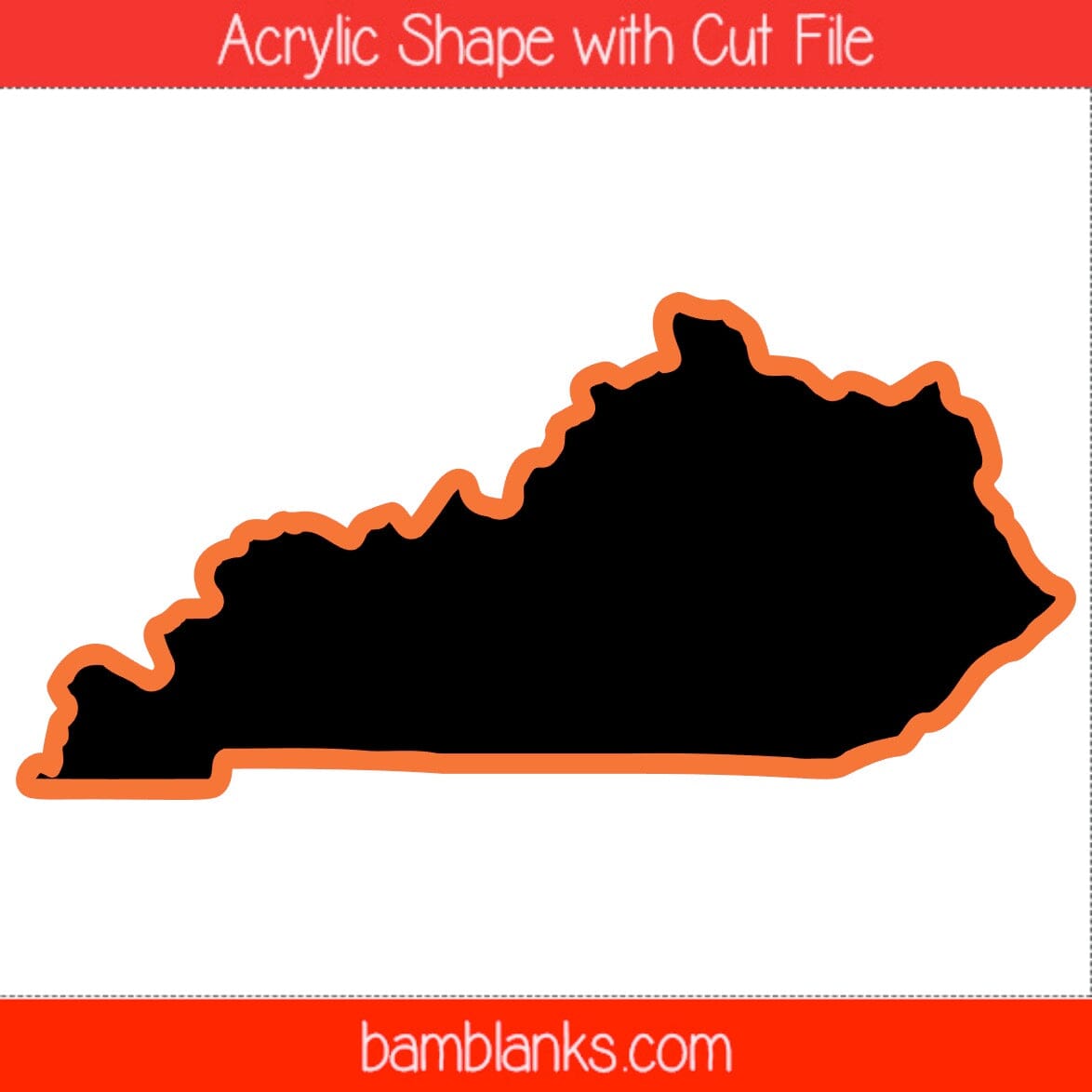 Kentucky - Acrylic Shape #1780