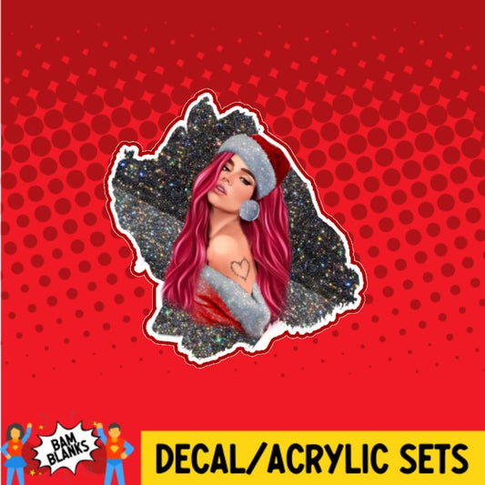 KG Christmas - DECAL AND ACRYLIC SHAPE #DA0350