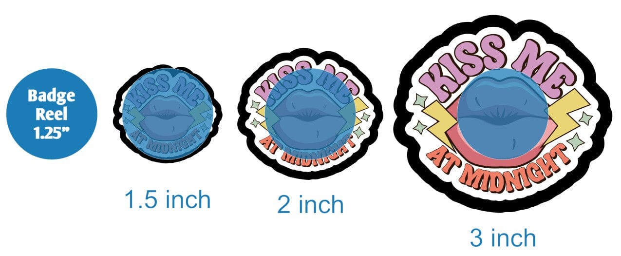 Kiss Me At Midnight 2 - DECAL AND ACRYLIC SHAPE #DA01499