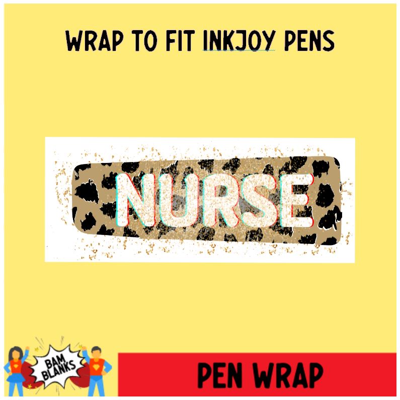 Large Leopard Nurse - PEN WRAP #PW0002