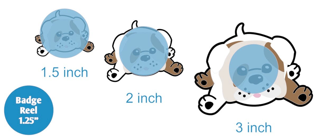 Lazy English Bulldog - Acrylic Shape #812
