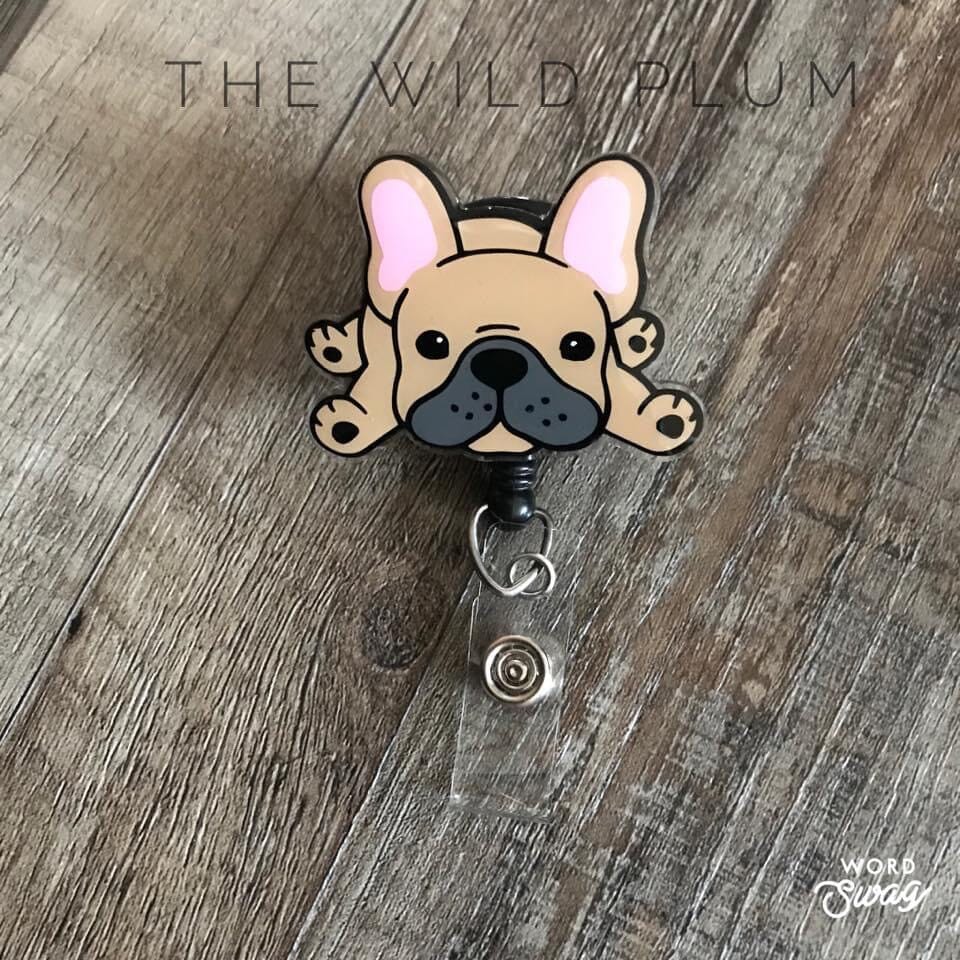 Lazy French Bulldog - Acrylic Shape #307