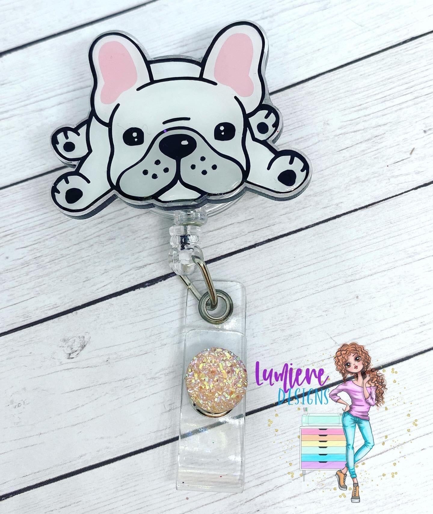 Lazy French Bulldog - Acrylic Shape #307