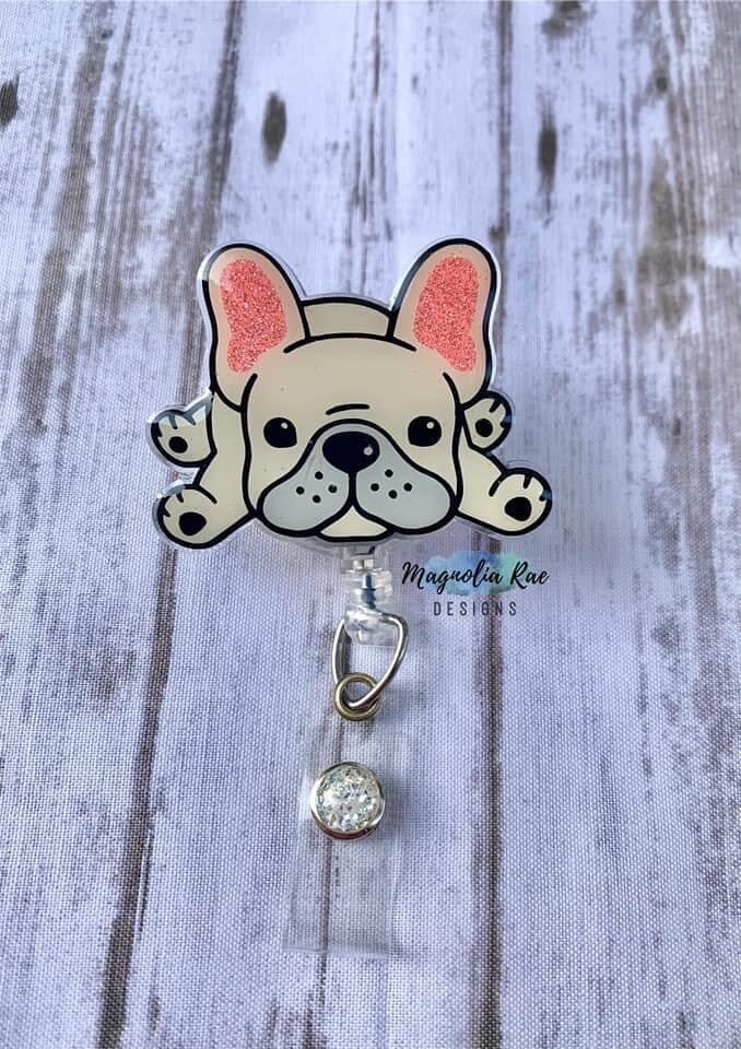 Lazy French Bulldog - Acrylic Shape #307
