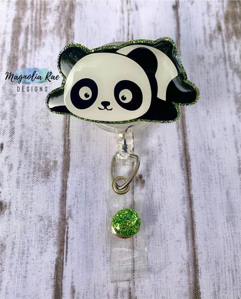 Lazy Panda - Acrylic Shape #817