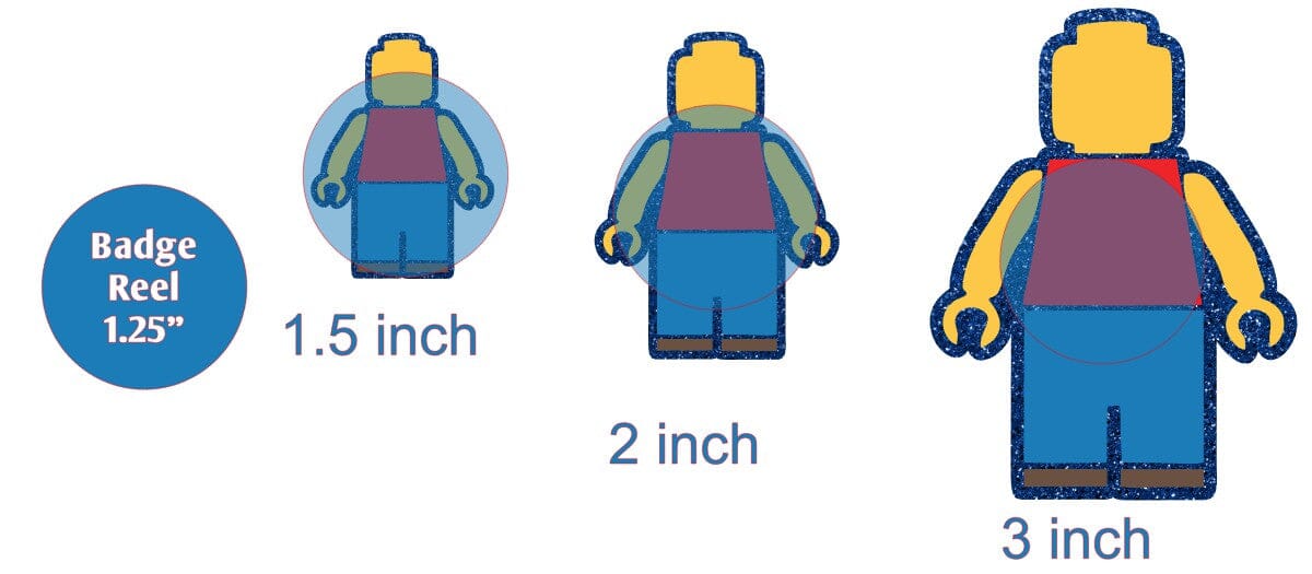 Lego man - Acrylic Shape #250