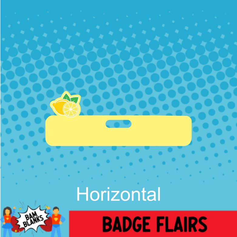 Lemon - BADGE FLAIR DECAL AND ACRYLIC #BF0013