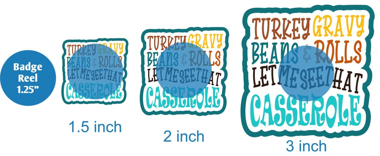 Let Me See That Casserole - DECAL AND ACRYLIC SHAPE #DA0244