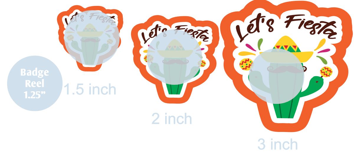 Let's Fiesta - DECAL AND ACRYLIC SHAPE #DA0734