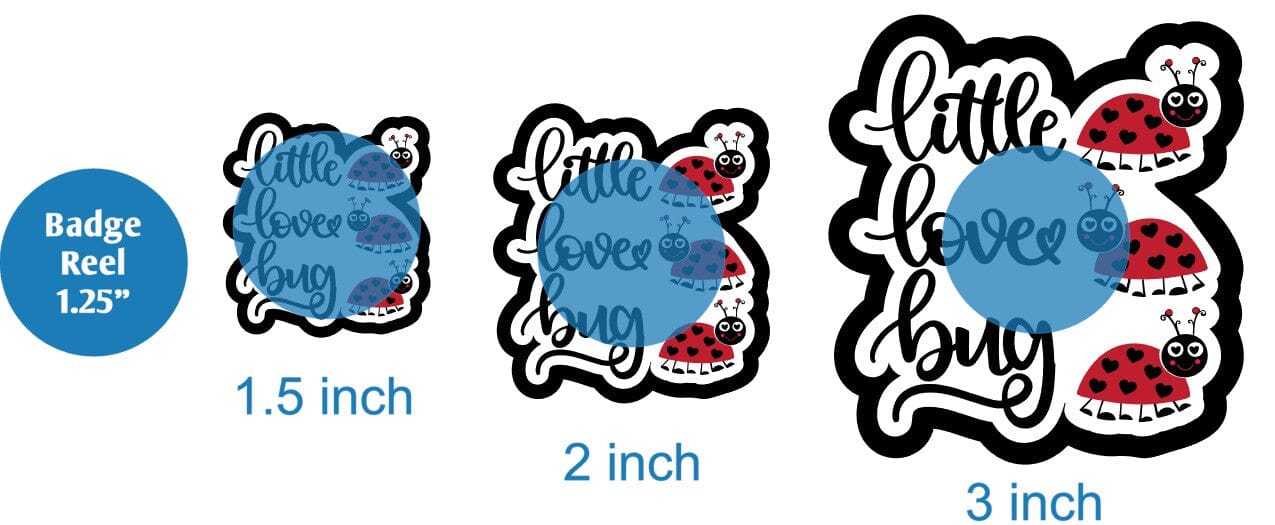 Little Love Bug 3 - DECAL AND ACRYLIC SHAPE #DA0540