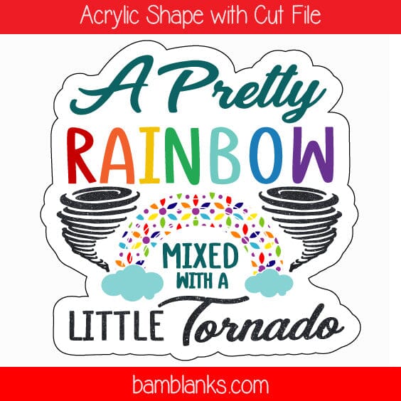 Little Tornado - Acrylic Shape #285