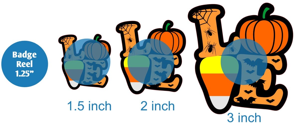 Love Halloween - Acrylic Shape #992