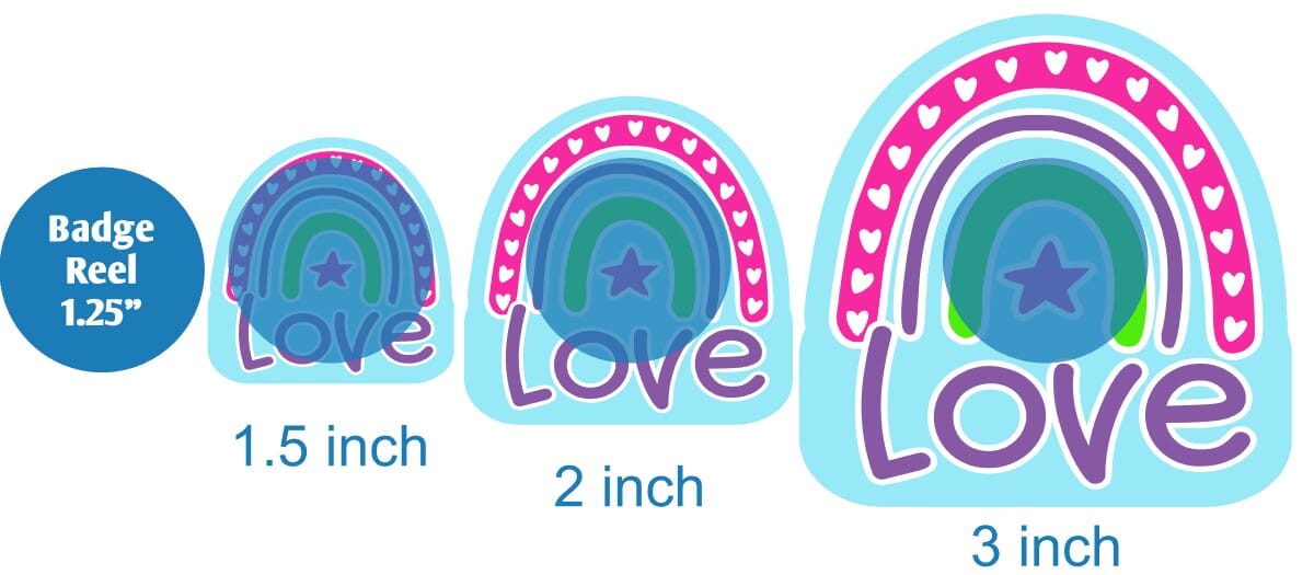 Love Rainbow - Acrylic Shape #1322