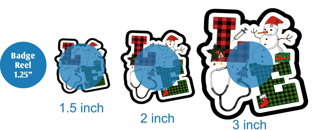 Love Snowman Nurse - DECAL AND ACRYLIC SHAPE #DA0434