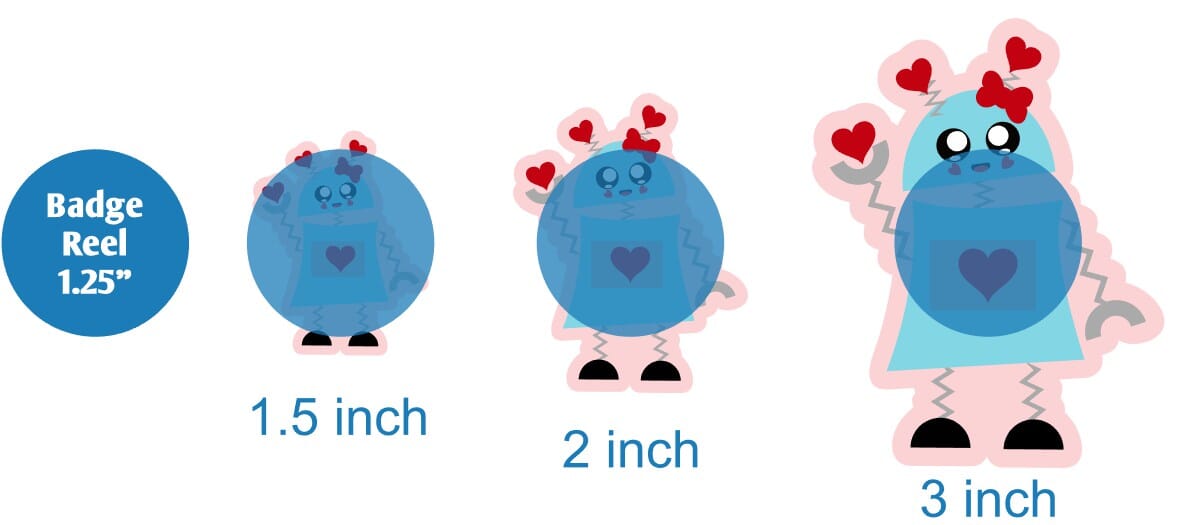 Lovebot - Acrylic Shape #1119