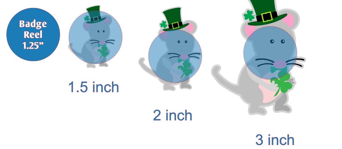 Lucky Mouse - Acrylic Shape #433