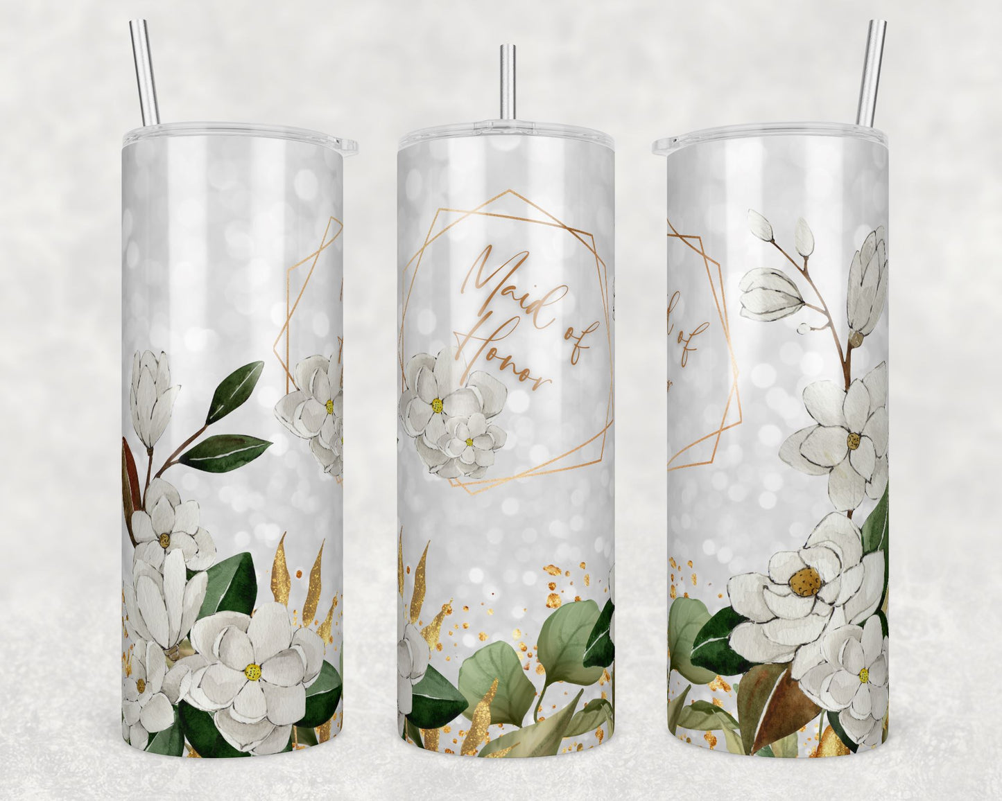 Maid of Honor - 20 oz Skinny Cup Wrap - CW0113