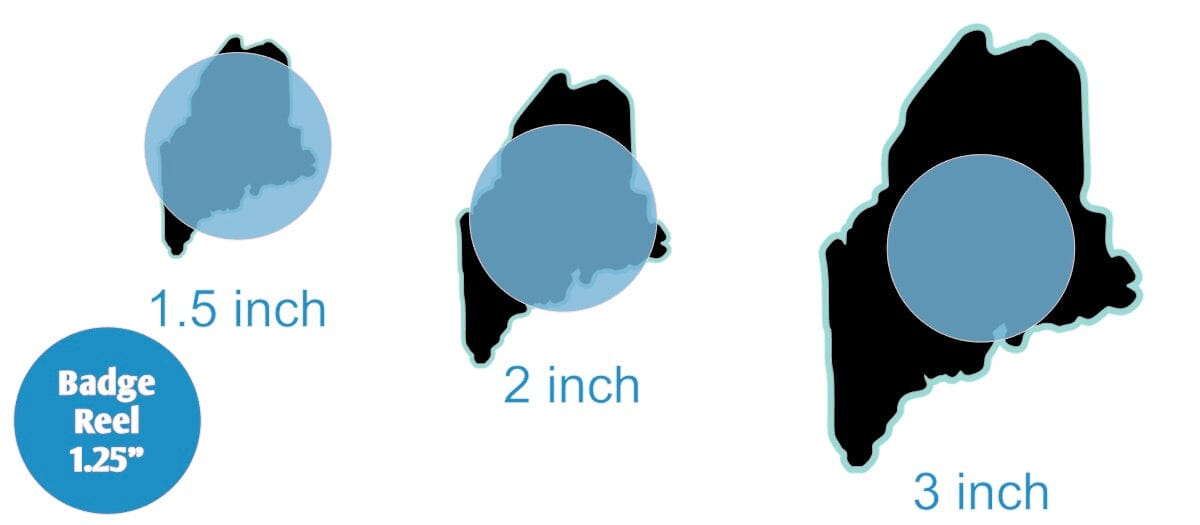Maine - Acrylic Shape #1782