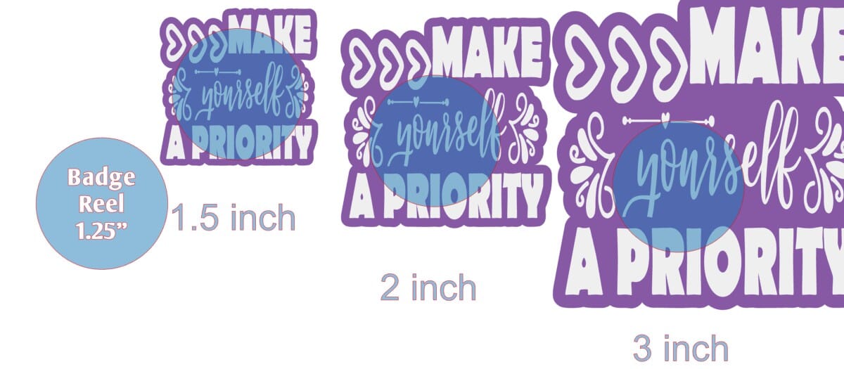 Make Yourself A Priority - Acrylic Shape #1257