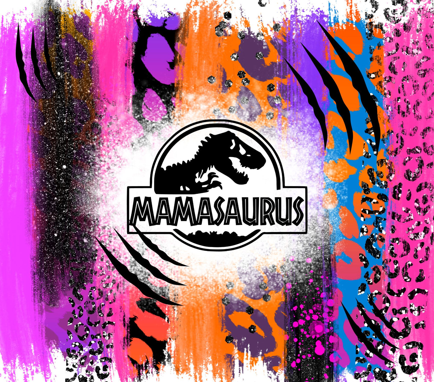 Mamasaurus - 20 oz Skinny Cup Wrap - CW0067