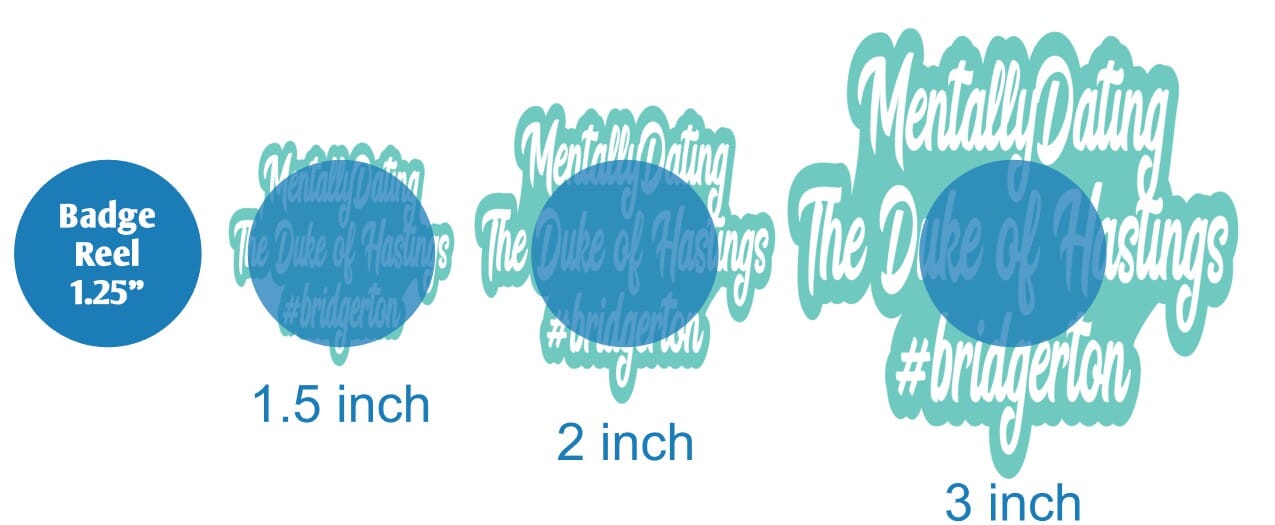 Mentally Dating the Duke of Hastings - Acrylic Shape #1200