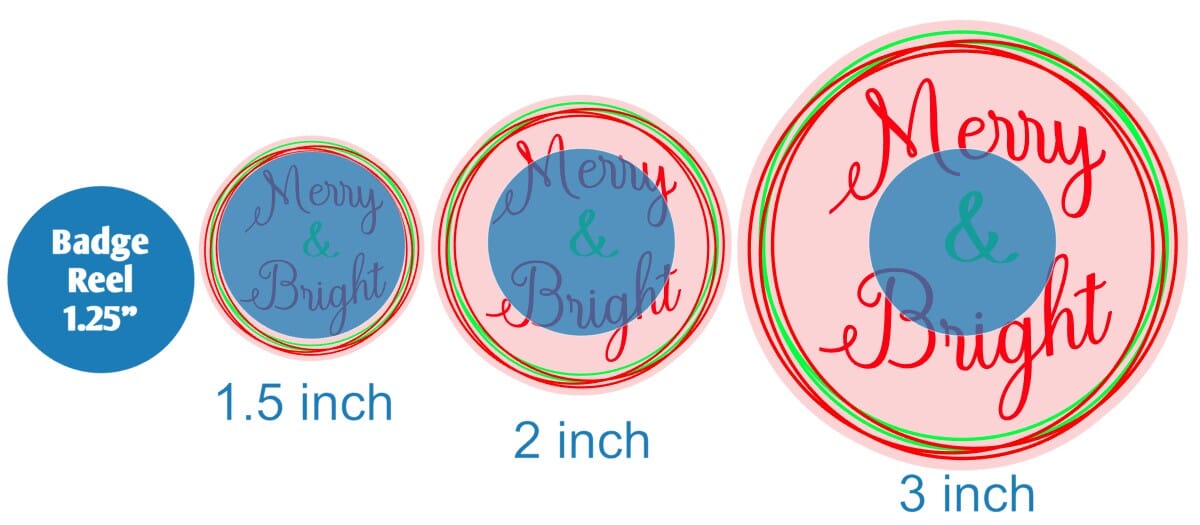 Merry and Bright - Acrylic Shape #874