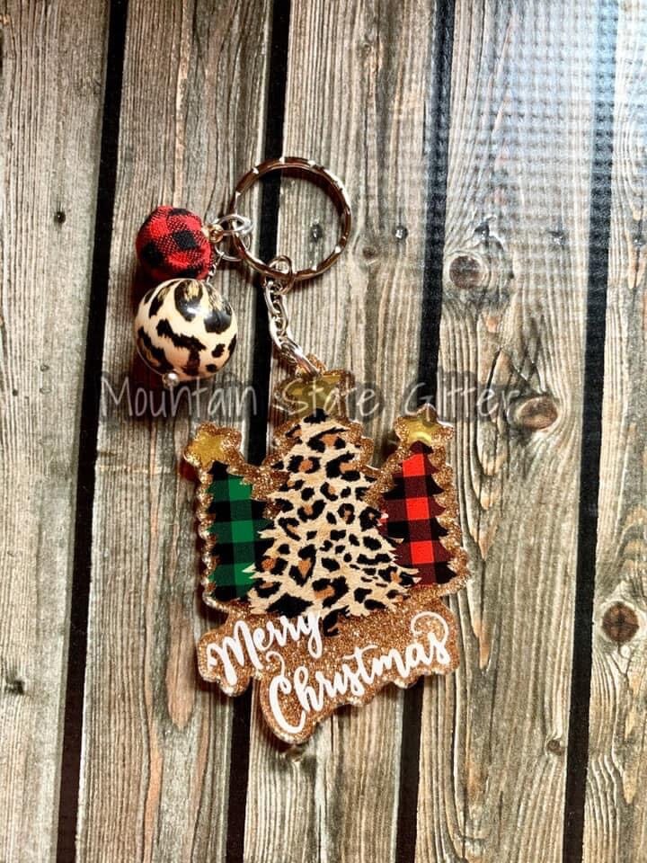 Merry Christmas Trees - Acrylic Shape #870