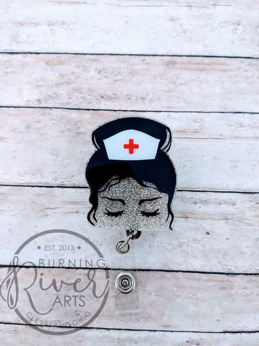 Messy Bun - Acrylic Shape #1134