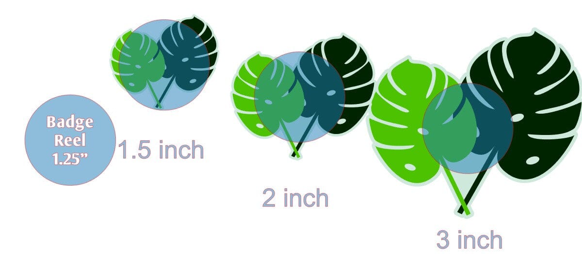 Monstera Leaves - Acrylic Shape #1259