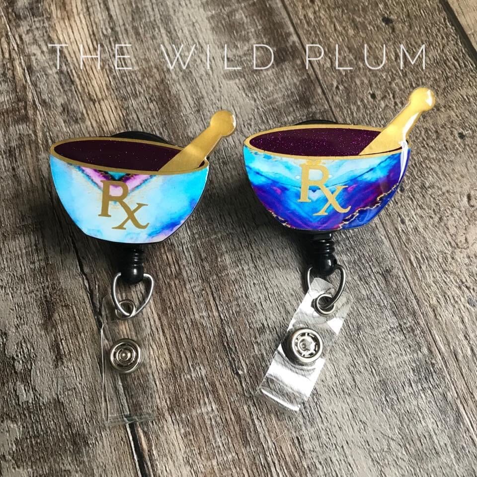 Mortar and Pestle - Acrylic Shape #001