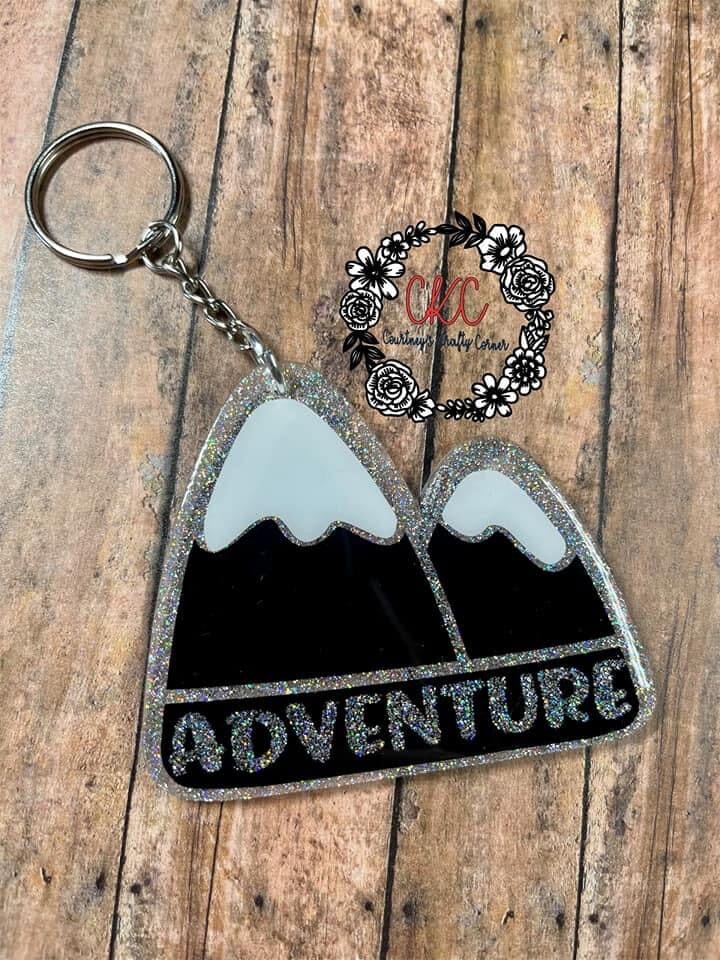 Mountains - Acrylic Shape #173