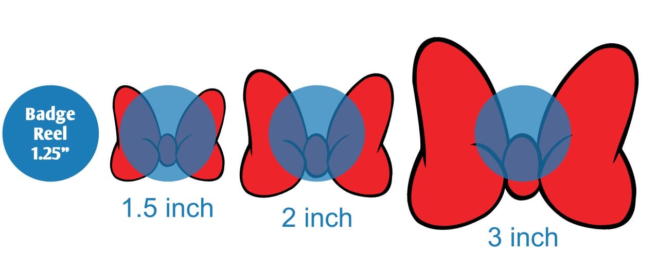 Mouse Bow - Acrylic Shape #1029