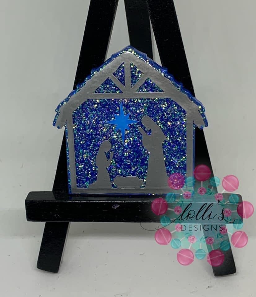 Nativity Scene - Acrylic Shape #942