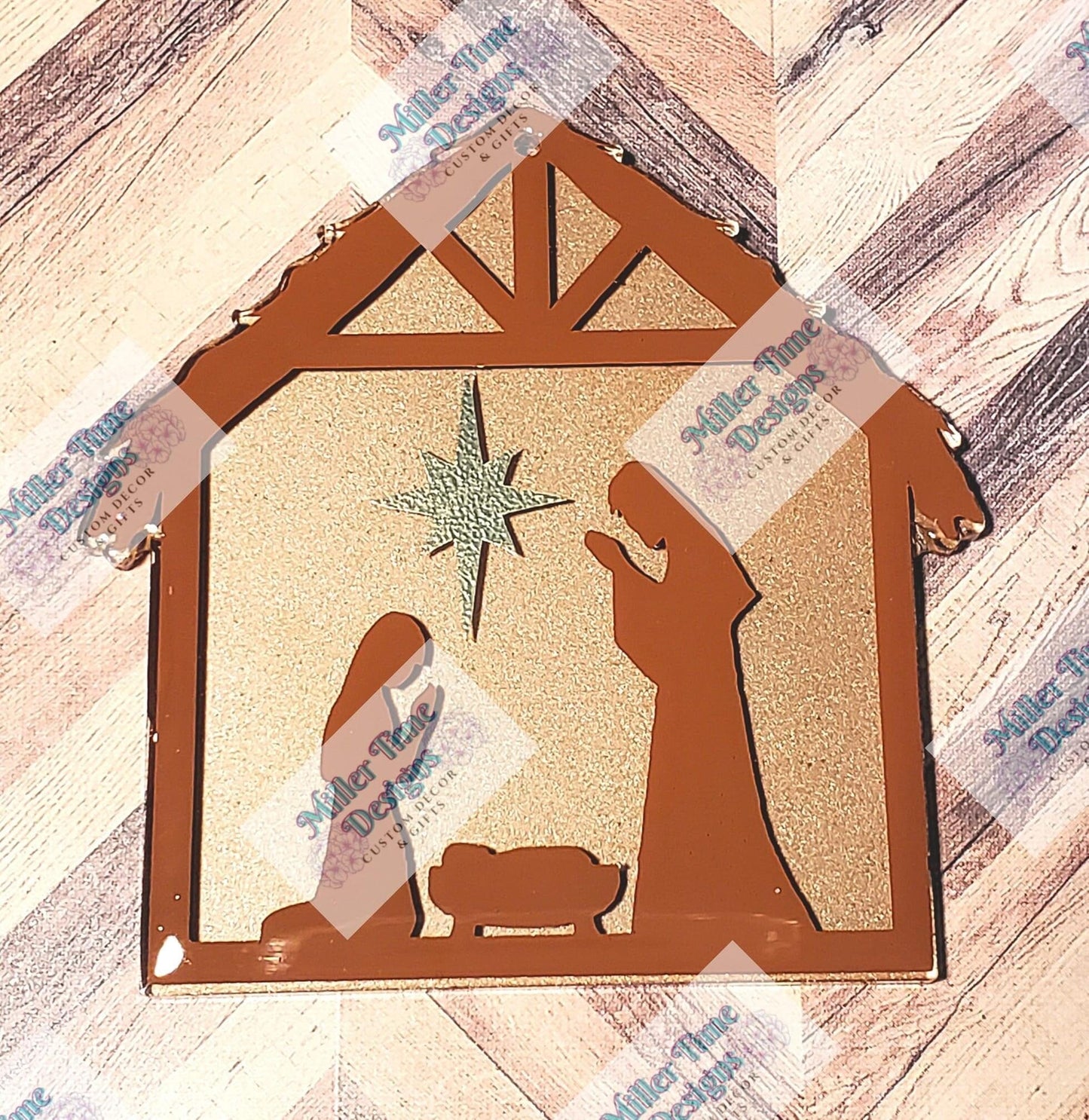 Nativity Scene - Acrylic Shape #942