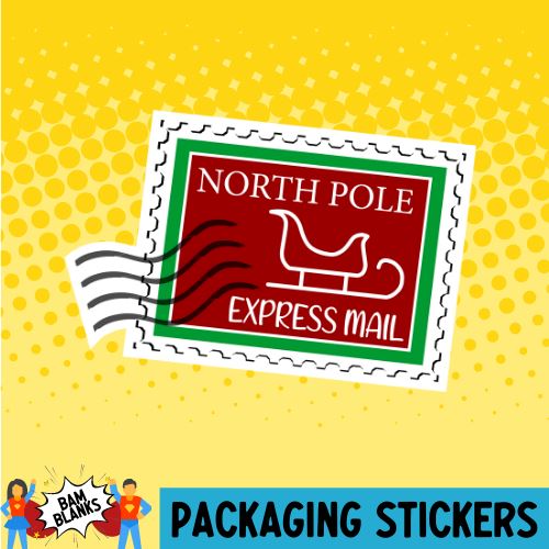 North Pole Stamp 1 - Christmas #PS0088