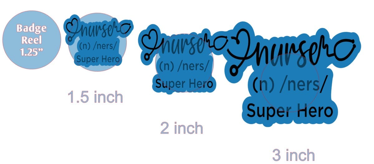 Nurse Definition - Acrylic Shape #906