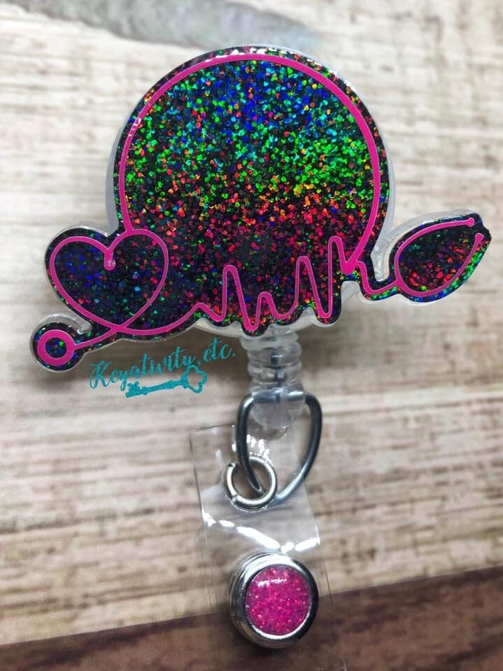 Nurse EKG - Acrylic Shape #005