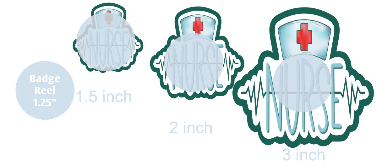 Nurse Lifeline - DECAL AND ACRYLIC SHAPE #DA0456