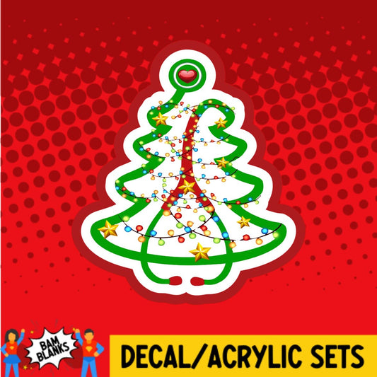 Nursing Stethoscope Tree - DECAL AND ACRYLIC SHAPE #DA0437