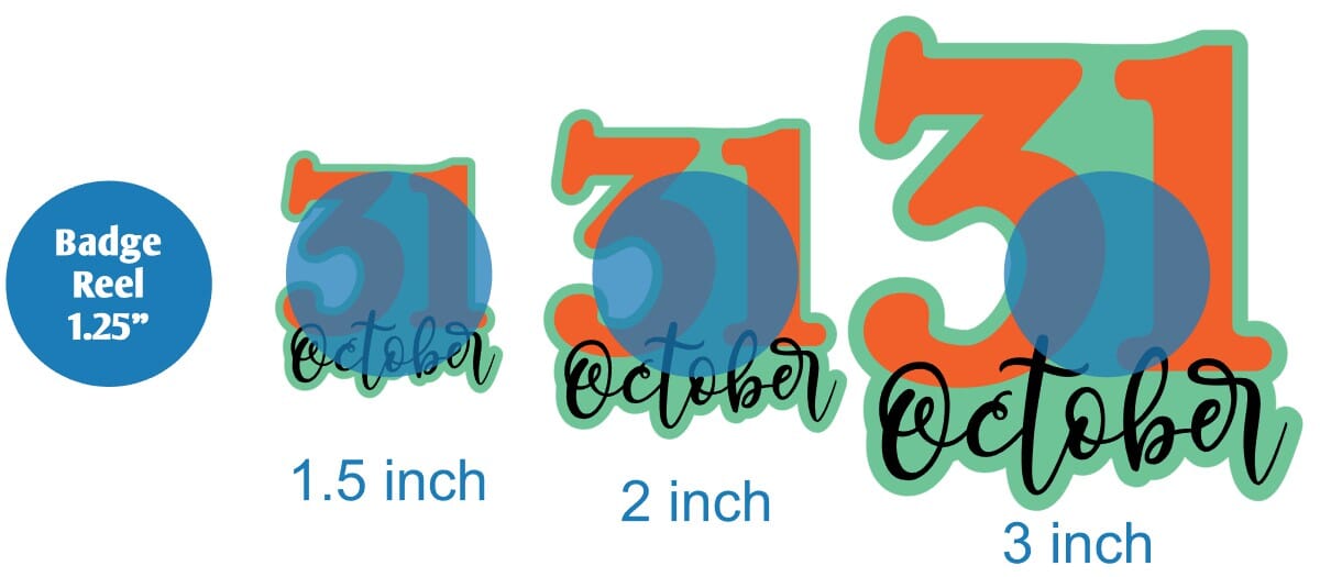 October 31st - Acrylic Shape #950