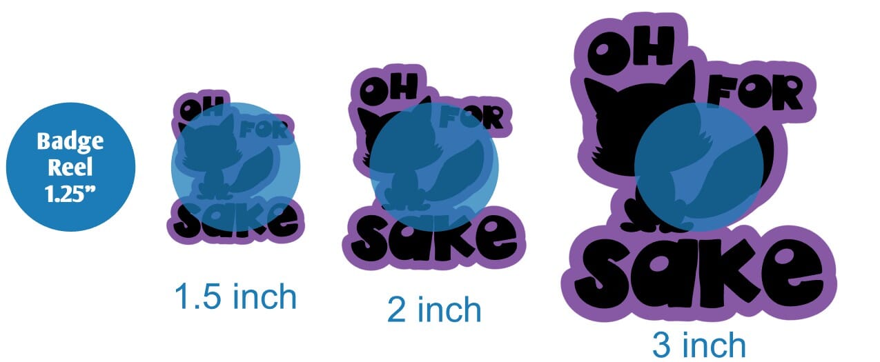 Oh For Fox Sake - Acrylic Shape #1058