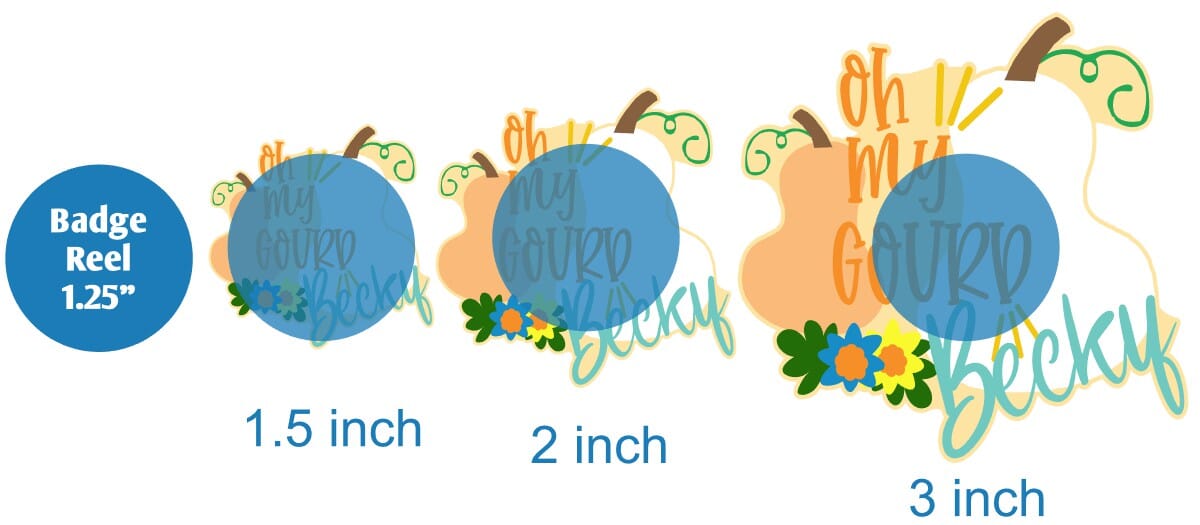 Oh My Gourd Becky - Acrylic Shape #1838