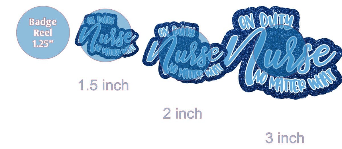 On Duty No Matter What - Acrylic Shape #189