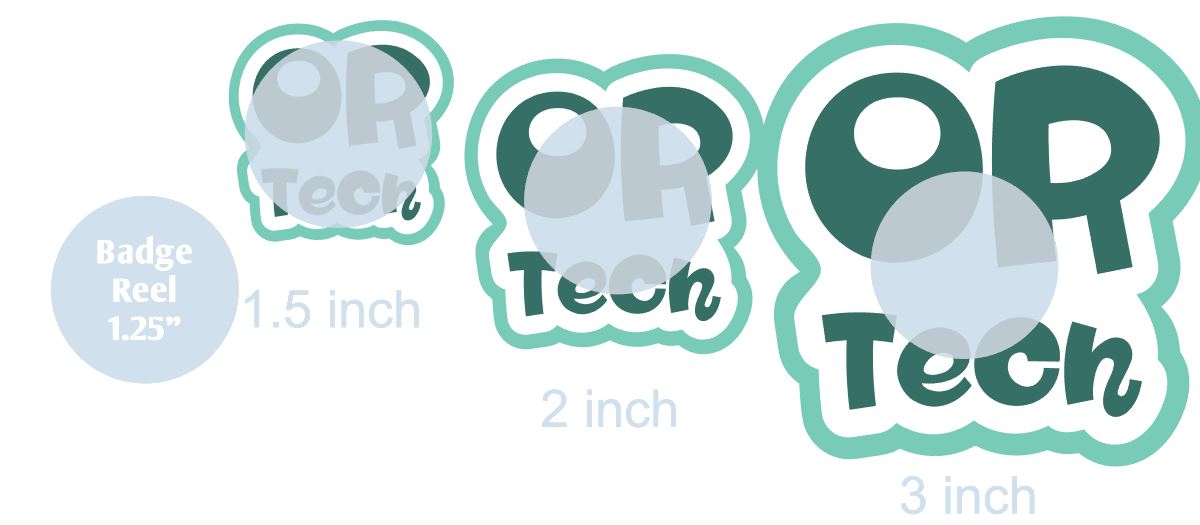 OR Tech - DECAL AND ACRYLIC SHAPE #DA0075