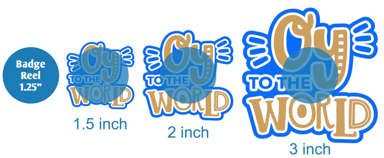 Oy to the World - Acrylic Shape #1094